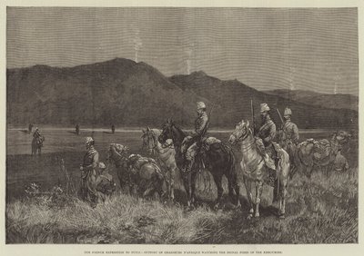 The French Expedition to Tunis, Outpost of Chasseurs D